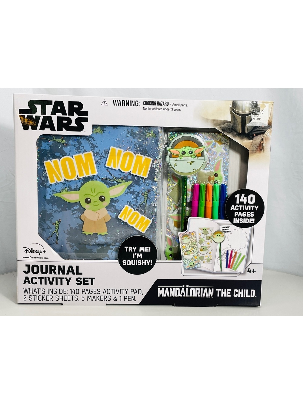 Star Wars The Mandalorian The Child Journal Activity Set with 140 Activity Pages